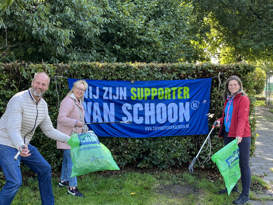 Van links naar rechts: Arnout Schaap, Anja Veenstra en Renske Dijkwel