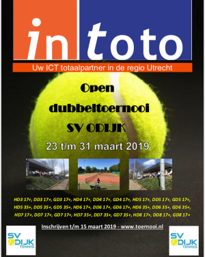 InToto Open Dubbeltoernooi 2019